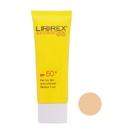 ضد آفتاب رنگی روشن مخصوص پوست چرب لیپورکس